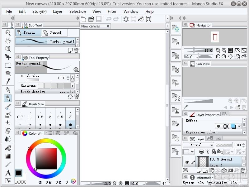 Manga Studio EX下载,动漫设计制作软件,图像处理