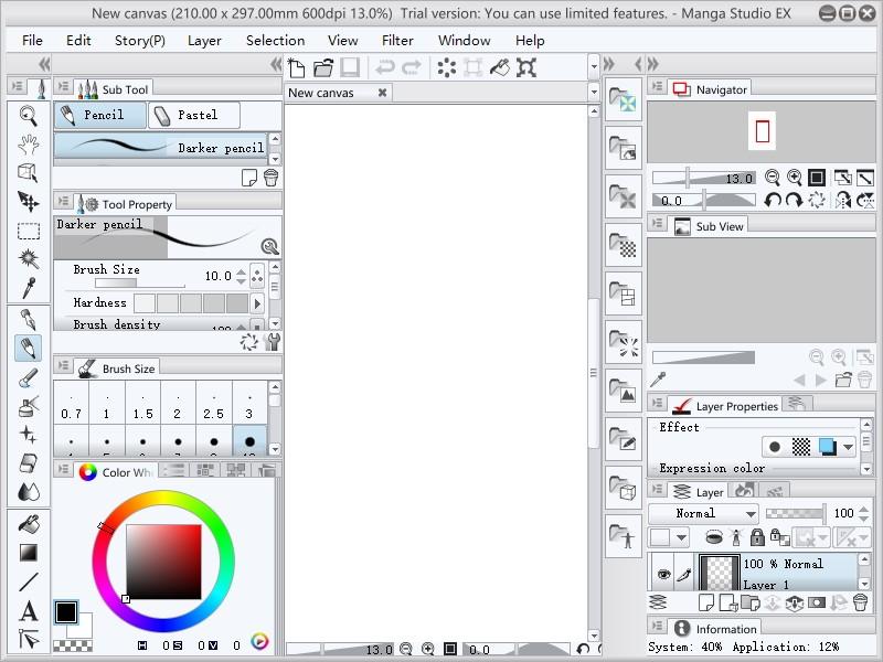 Manga Studio EX下载,动漫设计制作软件,图像处理