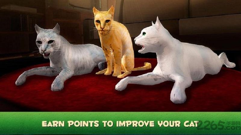 家猫模拟器3d中文破解版下载,家猫模拟器3d,模拟游戏